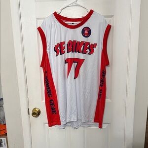 Mens SE BIKE PHILLY RIPPER Red and White Sleeveless Top